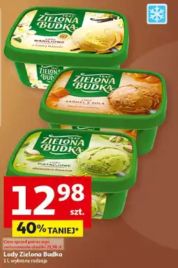 Auchan Lody Zielona Budka 1 l wybrane rodzaje oferta