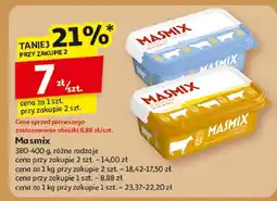 Auchan Masmix margaryna, 380-400 g, różne rodzaje oferta