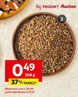 Auchan Kasza gryczana luzem lub w opakowaniu Auchan oferta
