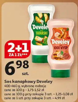 Auchan Sos kanapkowy Develey oferta
