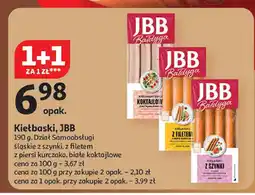 Auchan Kiełbaski śląskie z szynki JBB oferta