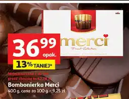 Auchan Bombonierka Merci 400 g oferta