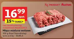 Auchan Mięso mielone wołowe Auchan oferta