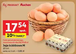 Auchan Jaja ściółkowe M Auchan oferta
