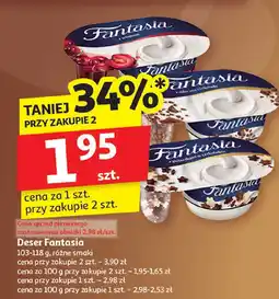 Auchan Deser Fantasia różne smaki oferta