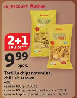 Auchan Tortilla chips naturalne Auchan oferta