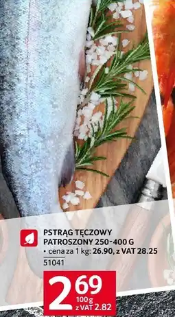 Selgros Pstrąg tęczowy patroszony Selgros oferta