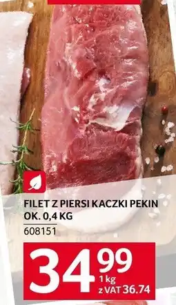 Selgros Filet z piersi kaczki PEKIN oferta