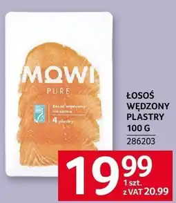 Selgros Łosoś wędzony plastry MOWI oferta