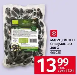 Selgros Małże, omułki chilijskie bio Selgros oferta