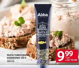 Selgros Pasta tuńczykowa łososiowa ABBA oferta