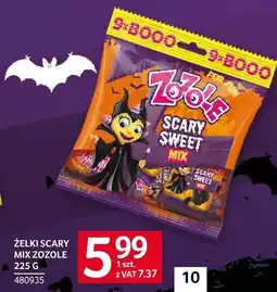 Selgros Żelki scary mix Zozole oferta