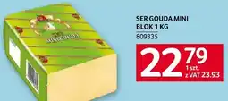 Selgros Ser Gouda mini blok Selgros oferta