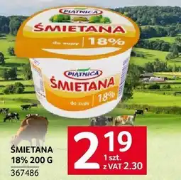Selgros Śmietana 18% 200g Selgros oferta