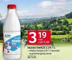 Selgros Mleko świeże 3,2% 1l Selgros oferta