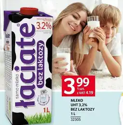 Selgros Mleko UHT bez laktozy 3,2% Łaciate oferta