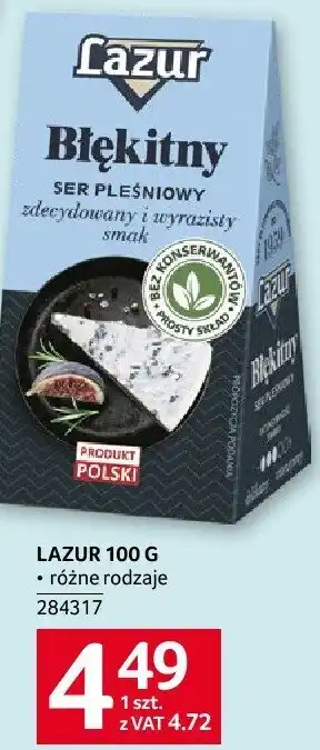 Selgros Ser pleśniowy Lazur Błękitny oferta