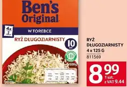 Selgros Ryż długoziarnisty Ben's Original oferta