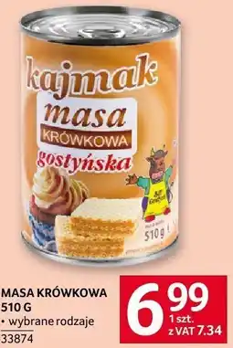 Selgros Masa krówkowa Gostyńska Kajmak oferta