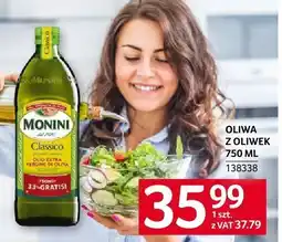 Selgros Oliwa z oliwek Monini Classico oferta