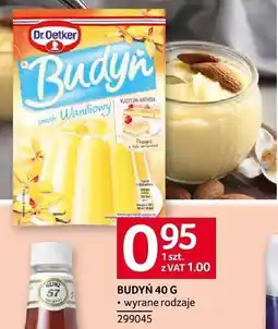 Selgros Budyń Dr. Oetker oferta