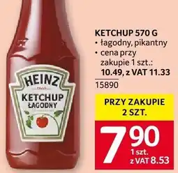 Selgros Ketchup Heinz oferta