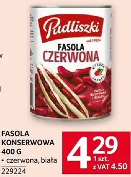 Selgros Fasola czerwona konserwowa Pudliszki 400 g oferta