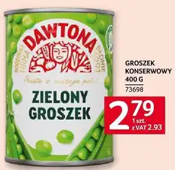 Selgros Groszek konserwowy Dawtona 400 g oferta