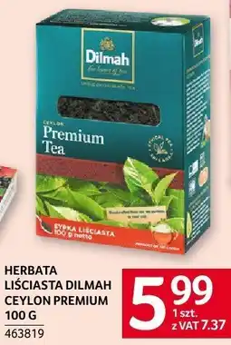 Selgros Herbata liściasta Dilmah Ceylon Premium 100 g oferta