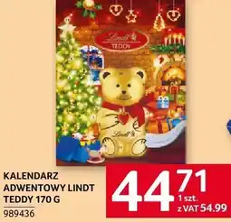 Selgros Kalendarz adwentowy Lindt Teddy 170 g oferta