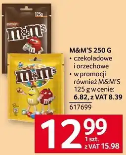 Selgros M&M's 250 g czekoladowe, orzechowe oferta