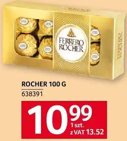 Selgros Słodycze Rocher 100 g Ferrero oferta
