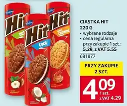 Selgros Ciastka Hit 220 g różne rodzaje oferta