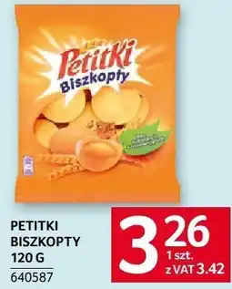 Selgros Biszkopty Petitki 120 g oferta