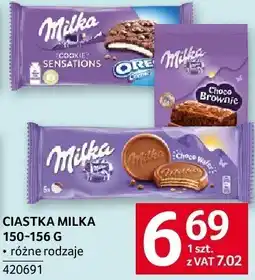 Selgros Ciastka Milka 150-156 g różne rodzaje oferta