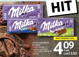 Selgros Czekolada Milka 87-100 g różne rodzaje oferta