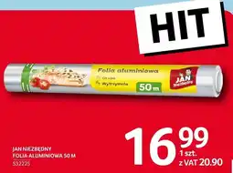 Selgros Folia aluminiowa Jan Niezbędny 50m oferta
