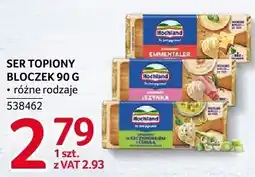 Selgros Ser topiony Hochland bloczek różne rodzaje oferta