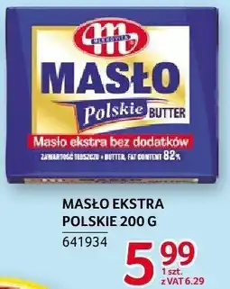 Selgros Masło ekstra polskie Mlekovita oferta