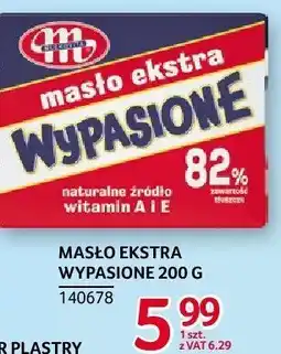 Selgros Masło ekstra wypasione Mlekovita oferta