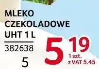 Selgros Mleko czekoladowe UHT 1L Selgros oferta