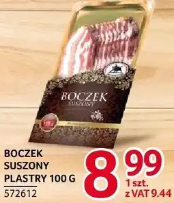 Selgros Boczek suszony plastry ZMB Białystok oferta