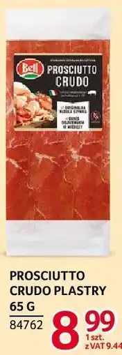 Selgros Prosciutto crudo plastry Bell oferta