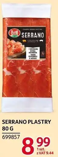 Selgros Serrano plastry Bell oferta