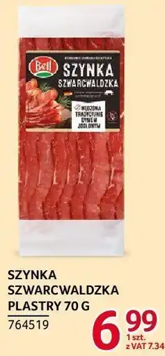 Selgros Szynka szwarcwaldzka plastry Bell oferta