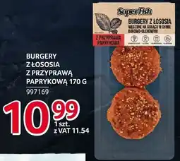 Selgros Burgery z łososia z przyprawą paprykową Super Fish oferta