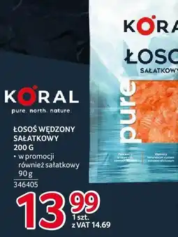 Selgros Łosoś wędzony sałatkowy Koral oferta