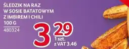 Selgros Śledź na raz w sosie batatowym z imbirem i chili Lisner oferta