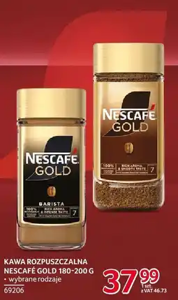 Selgros Kawa rozpuszczalna Nescafe Gold różne rodzaje oferta
