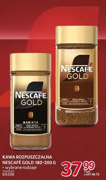 Kawa rozpuszczalna Nescafe Gold różne rodzaje
